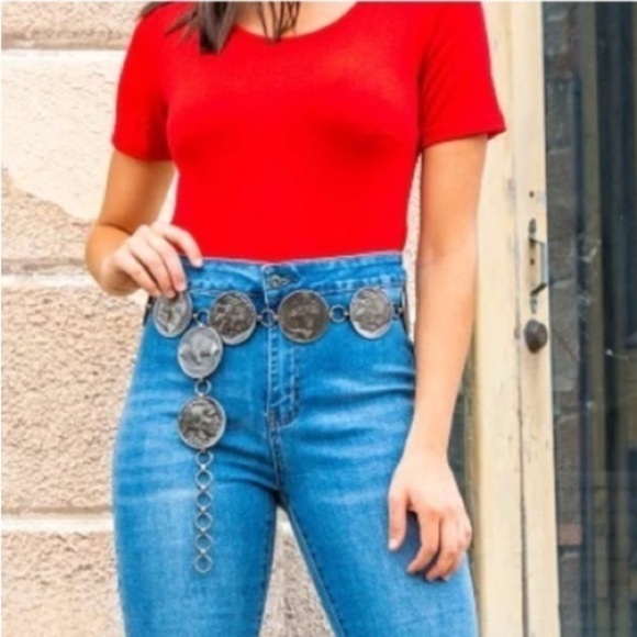 Lucky And Blessed Super Flare With Serape Insert Jeans - Picture 3 of 17